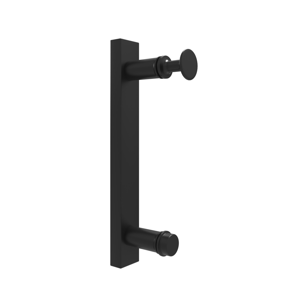 Shower Enclosure Cubicle Handle Shower Door Handle Chrome Black 150/200 mm
