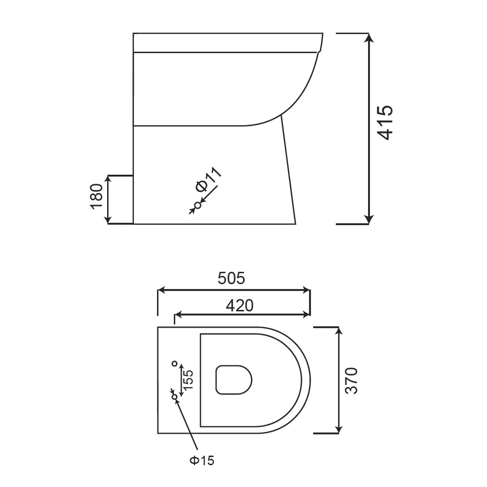 L Shape Black Vanity Unit Bathroom Furniture Suite Basin Sink Toliet ...