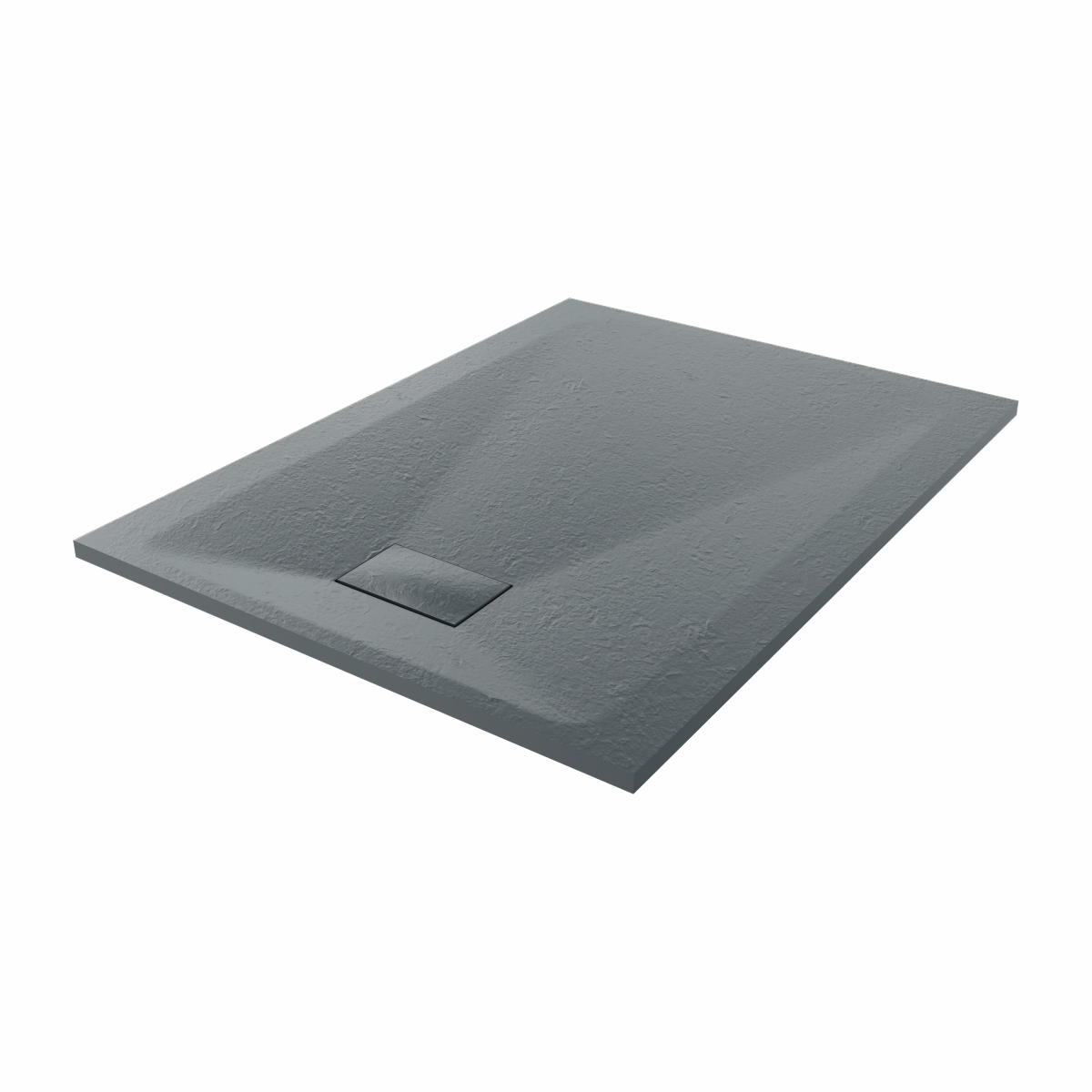SMC White or Anthracite Shower Tray for Shower Enclosure Slate Stone Effect